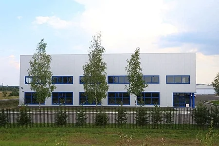 Производственно-торговый корпус завода Мобил-К размерами 36,00х66,00х7,20 м