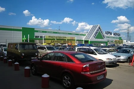 Каркас здания гипермаркета «ЛЕРУА МЕРЛЕН» город Мытищи