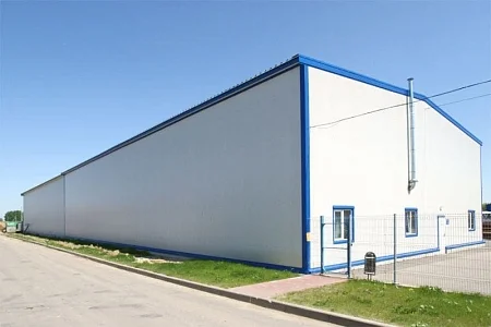 Производственное здание размерами 30,00х50,00х7,20 м